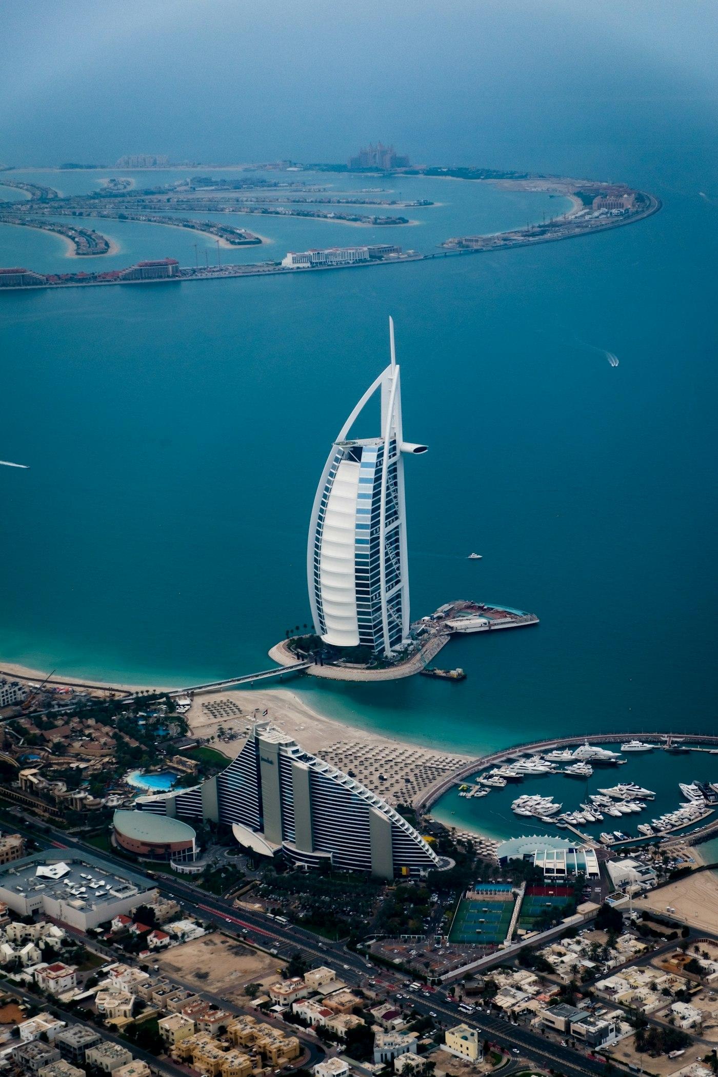 Saadiyat Island cultural and waterfront setting
