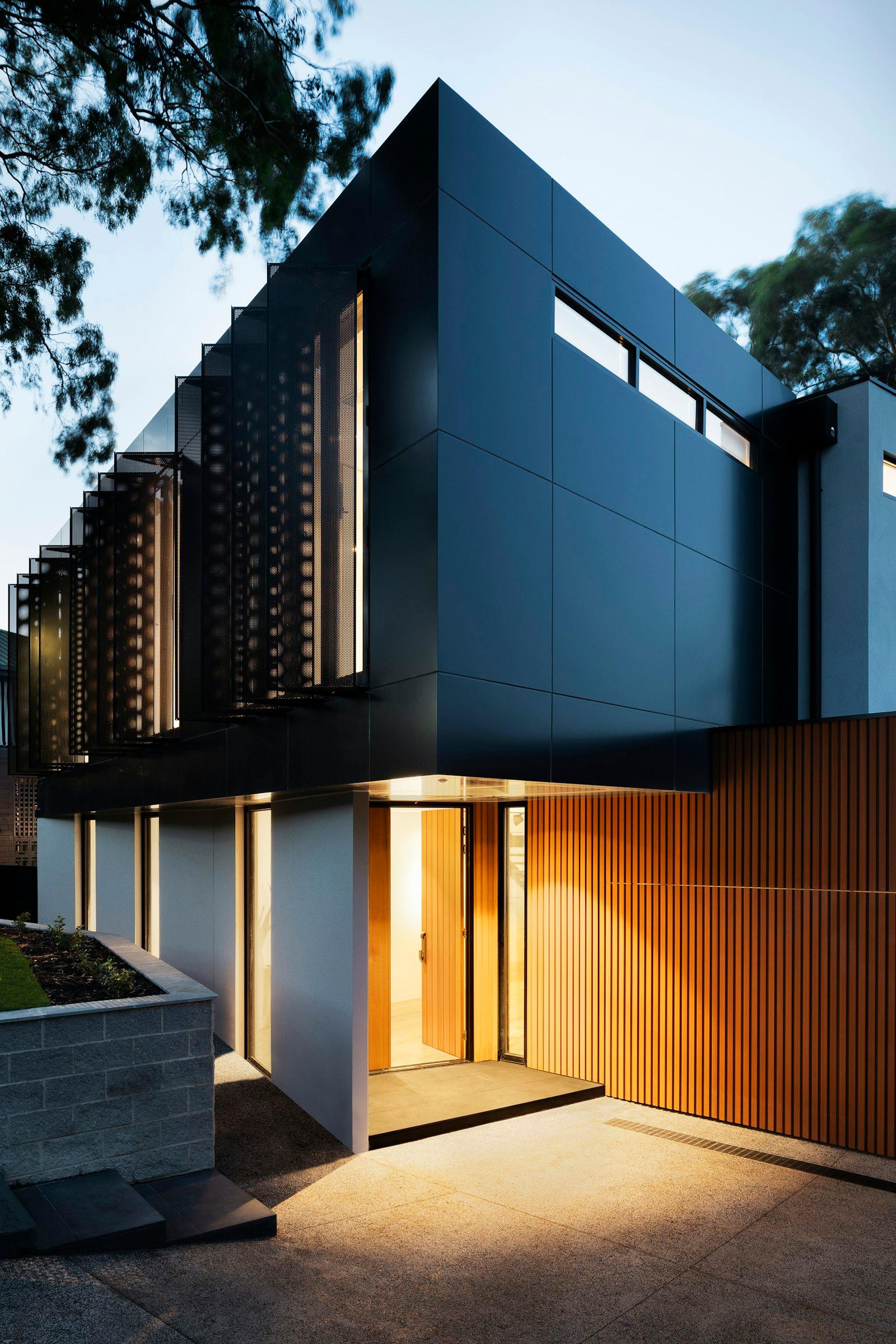 Premium residential interior-exterior context